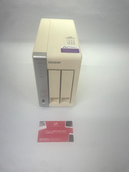 NAS QNAP TS-231P USATO Senza Dischi